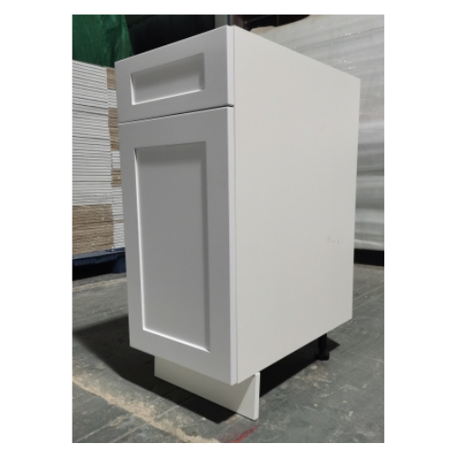 Shaker style B12 White Base Kitchen Cabinets